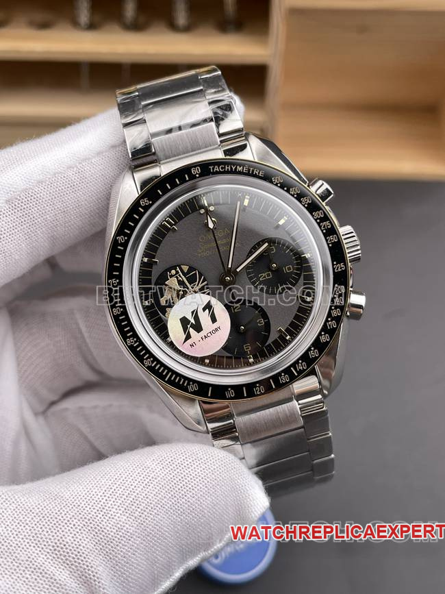 1:1replica watch Speedmaster N1 factory Omega moon watch Apollo 11 front live photo