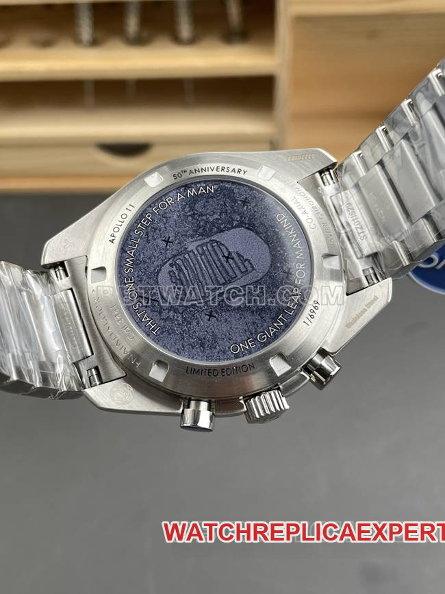 1:1replica watch Speedmaster N1 factory Omega moon watch Apollo 11 caseback live photo
