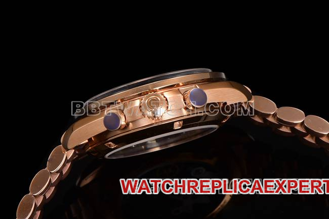 top-tier watch Speedmaster N1 factory Omegablack dialrose goldsteel bracelet model side live photo