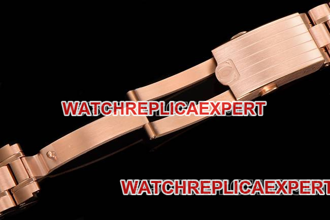top-tier watch Speedmaster N1 factory Omegablack dialrose goldsteel bracelet model clasplive photos
