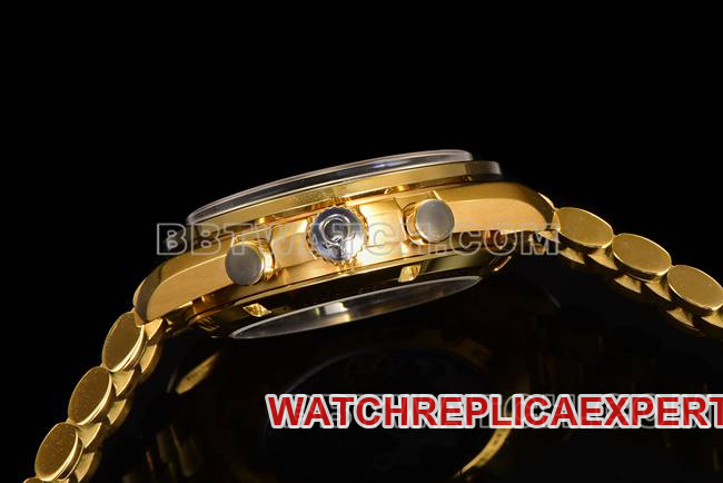 1:1replica watch N1 factory Speedmaster Omegagreen dialyellow goldsteel bracelet side live photo