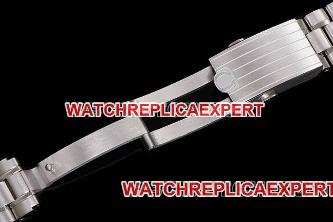 collectible watch N1 factory Speedmaster Omegablack dialsteel bracelet model clasplive photos