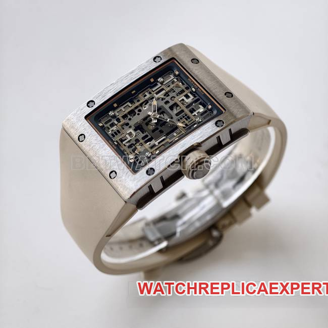 watch RM016 UMI factory Richard Mille white front live photo