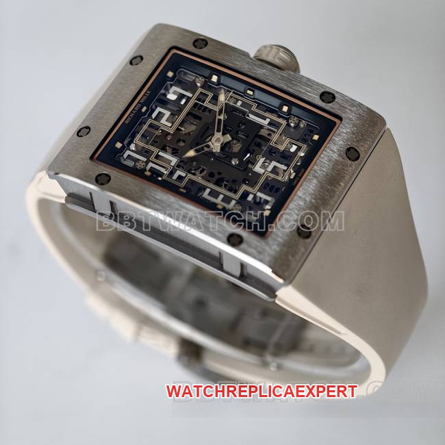 watch RM016 UMI factory Richard Mille white front live photo