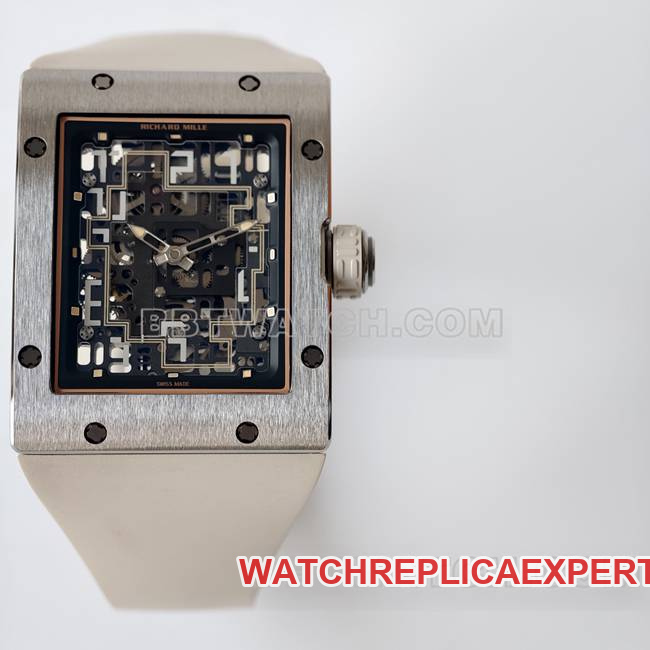 watch RM016 UMI factory Richard Mille white front live photo