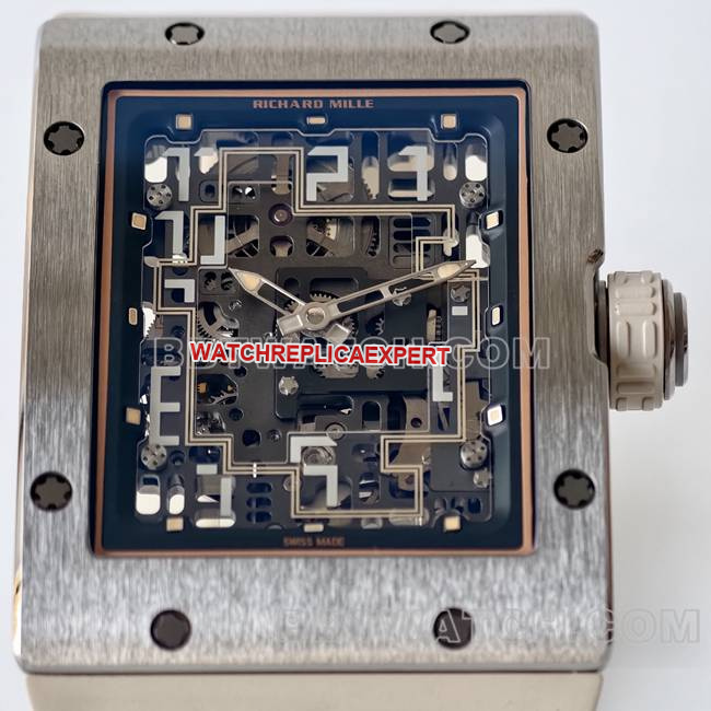 watch RM016 UMI factory Richard Mille white front live photo