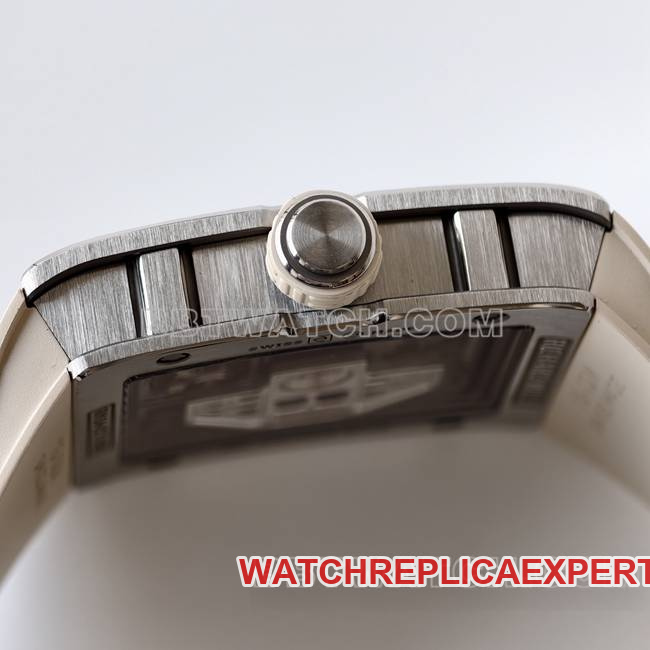 watch RM016 UMI factory Richard Mille white side live photo