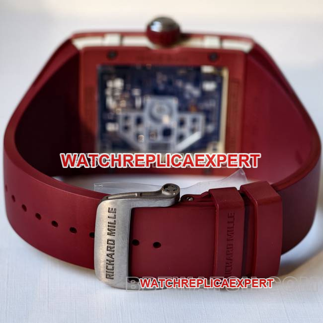 collectible watch RM016 UMI factory Richard Mille red braceletlive photos