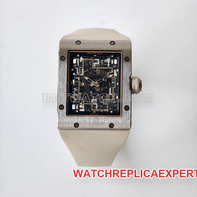 watch RM016 UMI factory Richard Mille white front live photo