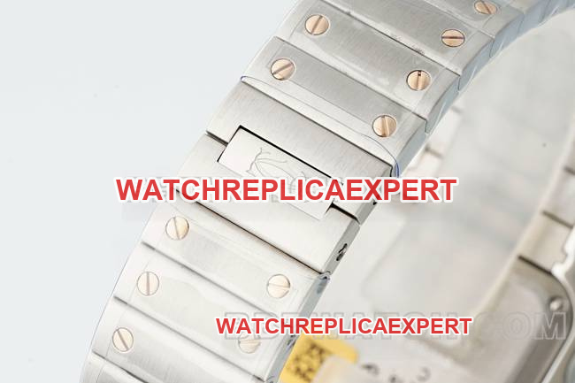 collectible watches sandoz cartiersilver dialrose gold circle quartz movementbraceletlive photos