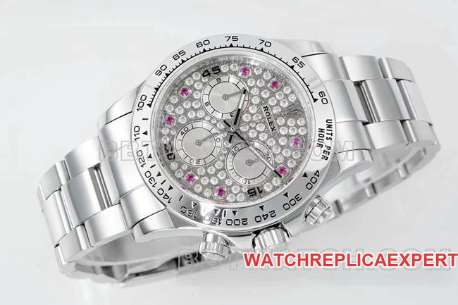 Top collectible watches Daytona RX Factory Rolex Diamond Plate Mechanical Front Actual Photos