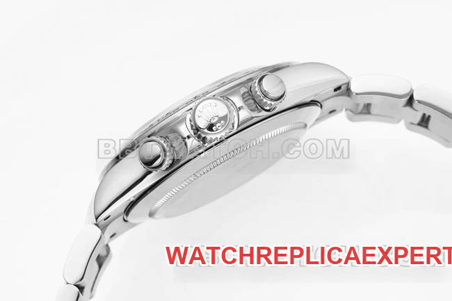 Top collectible watches Daytona RX Factory Rolex Diamond Plate Mechanical Side Actual Pictures