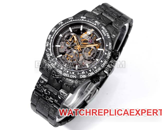 1:1replica watch TWF factory RolexDaytona carbon fiber modified custom yellow front live photo