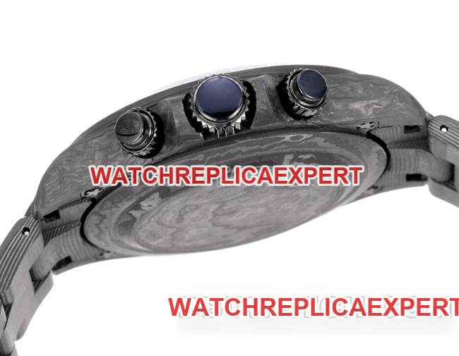 collectible watch TWF factory Rolex Daytona carbon fiber modified custom green side live photo