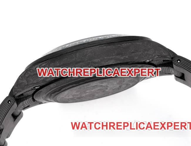 collectible watch TWF factory Rolex Daytona carbon fiber modified custom green side live photo