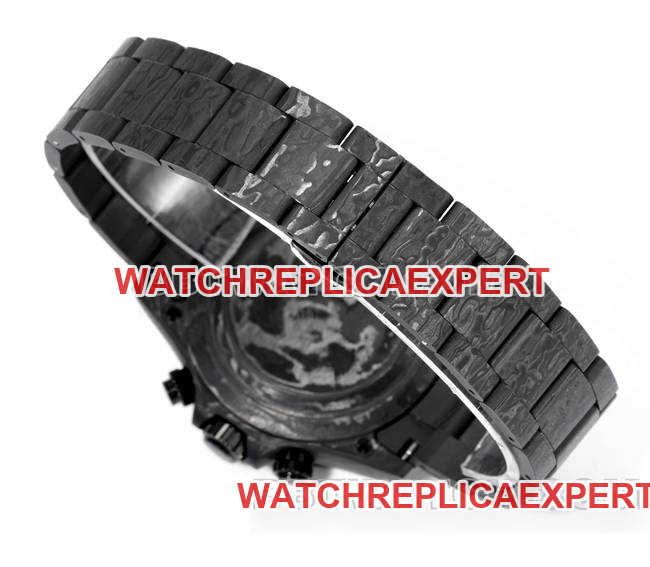 collectible watch TWF factory Rolex Daytona carbon fiber modified custom green braceletlive photos