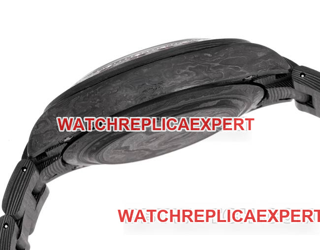 top-tier watch TWF factory Rolex Daytona carbon fiber modified custom red side live photo