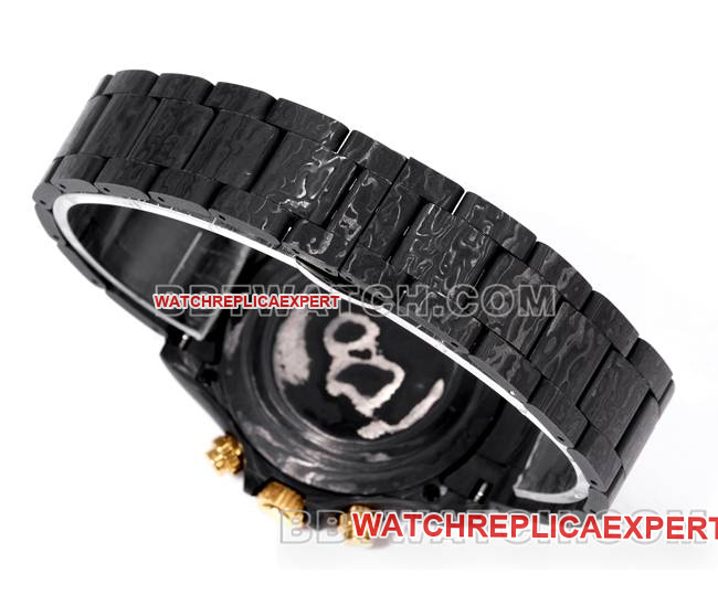 top-tier watch TWF factory Rolex Daytona carbon fiber modified custom red bracelet live photos