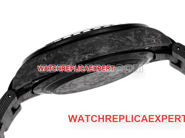collectible watch TWF factory Rolex Daytona carbon fiber modified custom rainbow diamond bezelside live photo