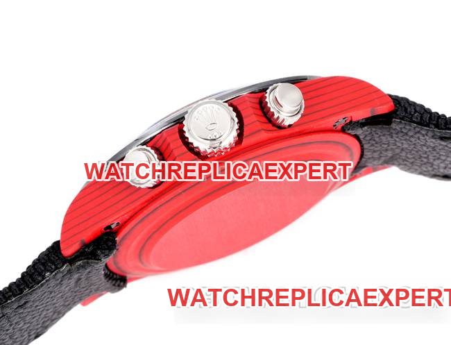top-tier watch TW factory Rolex Daytonablack dial red shell black nylon braceletside live photo