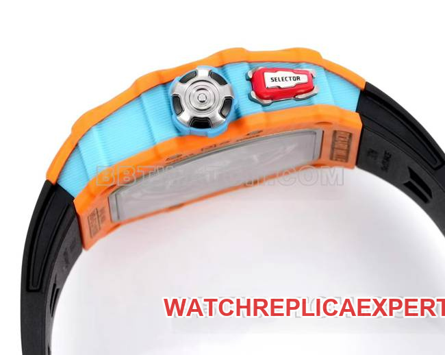 collectible watches RM 35-03 Richard Mille Carbon Fiber Side Actual Pictures