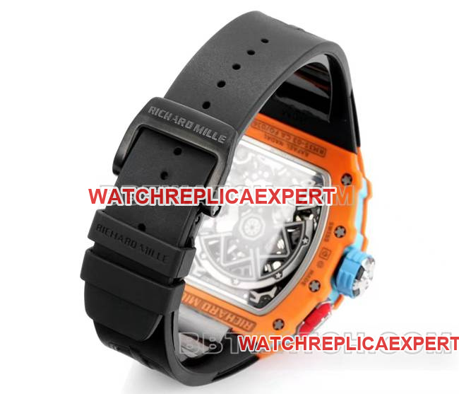 collectible watches RM 35-03 Richard Mille Carbon Fiber Strap Actual Pictures
