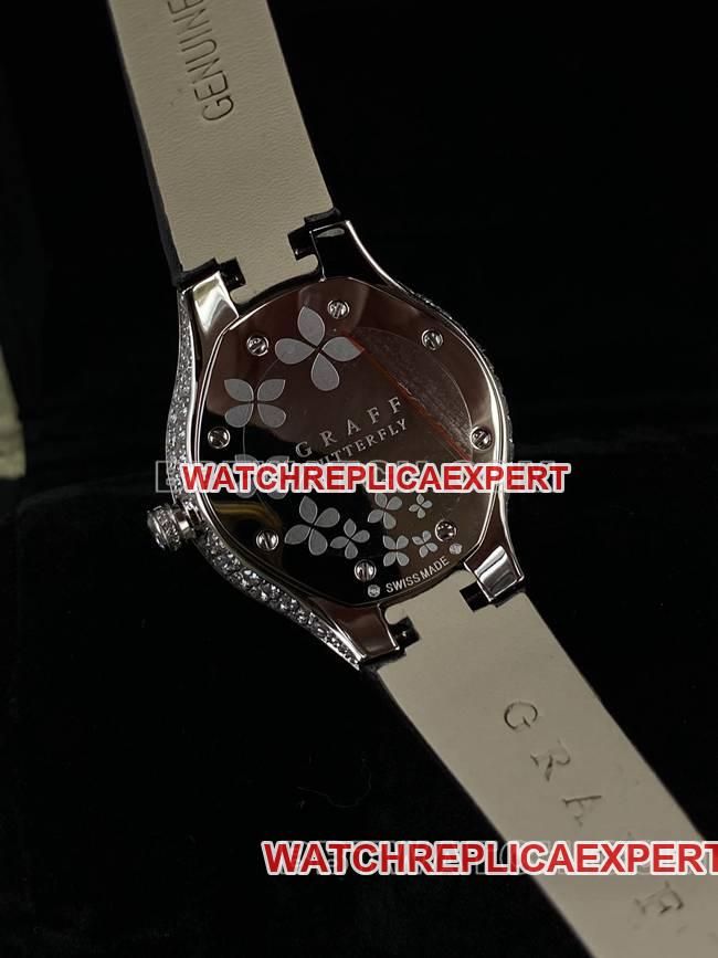 watch Graf VCA factory sapphire crystaldiamond33mmquartz movementcaseback live photo