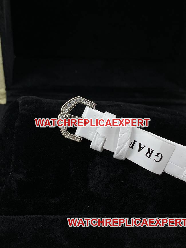 collectible watch Graf VCA factory sapphire crystaldiamond33mmquartz movementclasplive photos