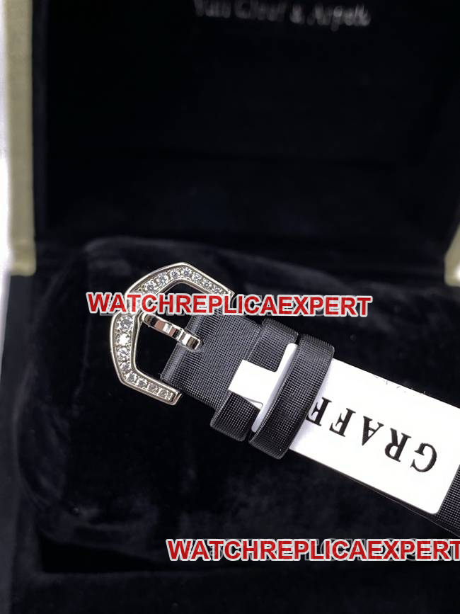1:1replica watch Graf VCA factory sapphire crystaldiamond33mmquartz movementclasplive photos