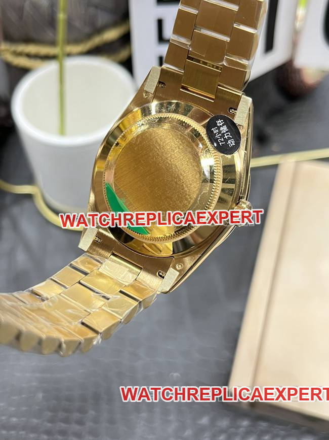 top-tier watch CBD factory RolexDay-Date3255 mechanical green dial40mmcaseback live photo