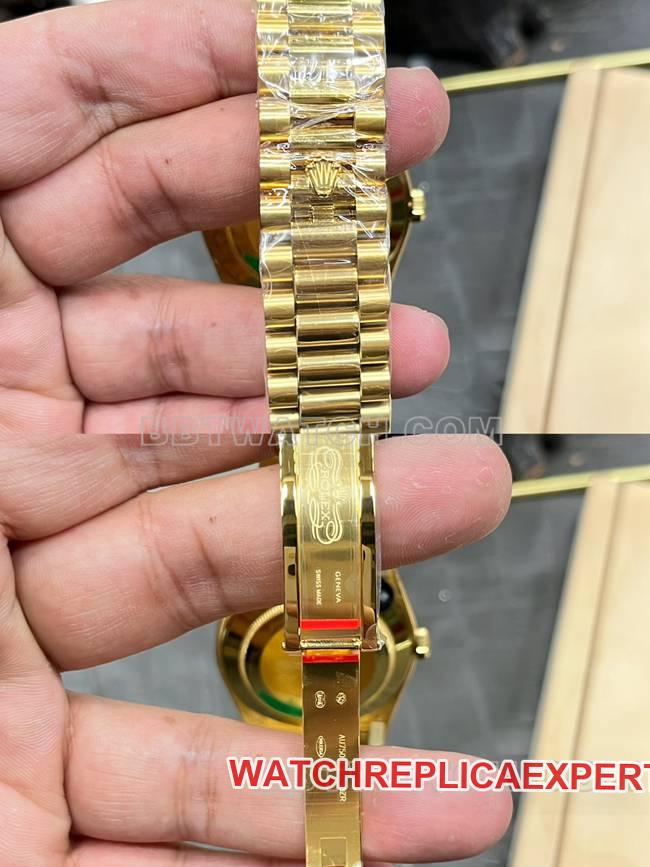 top-tier watch CBD factory RolexDay-Date3255 mechanical green dial40mmbraceletlive photos