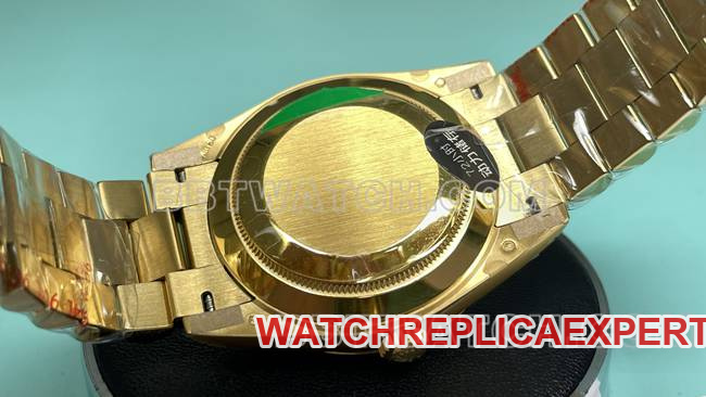collectible watch CBD factory RolexDay-Date3255 mechanical black dial40mmcaseback live photo