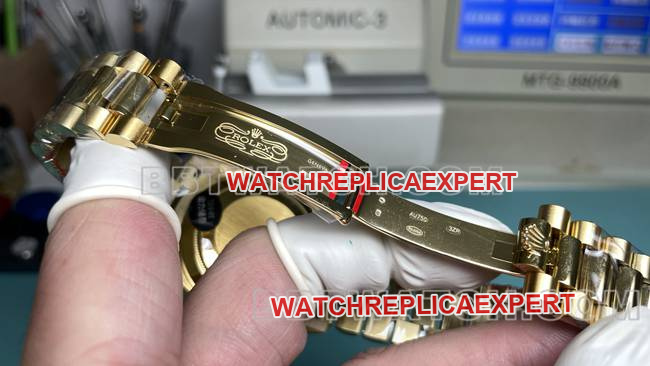 collectible watch CBD factory RolexDay-Date3255 mechanical black dial40mmclasplive photos