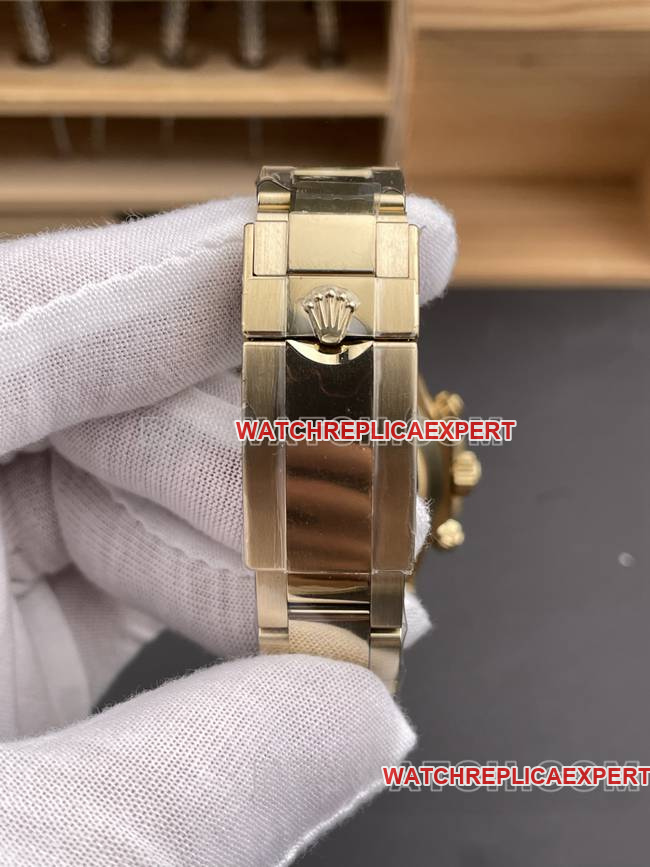 1:1replica watch CBD factory RolexDaytona4130 mechanical gold plate 40mmbraceletlive photos
