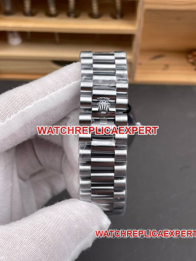 collectible watch CBD factory RolexDay-Date3255 mechanical olive green dial40mmbraceletlive photos
