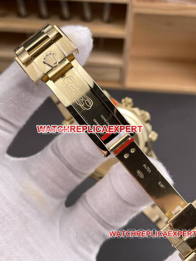 1:1replica watch Daytonagreen dialCBD factory Rolexyellow gold4130 mechanical clasplive photos
