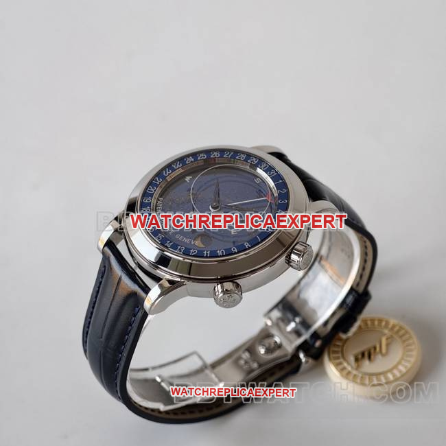 top-tier watch super complication timepiece PPF FactoryPatek Philippeblue dial6102front live photo