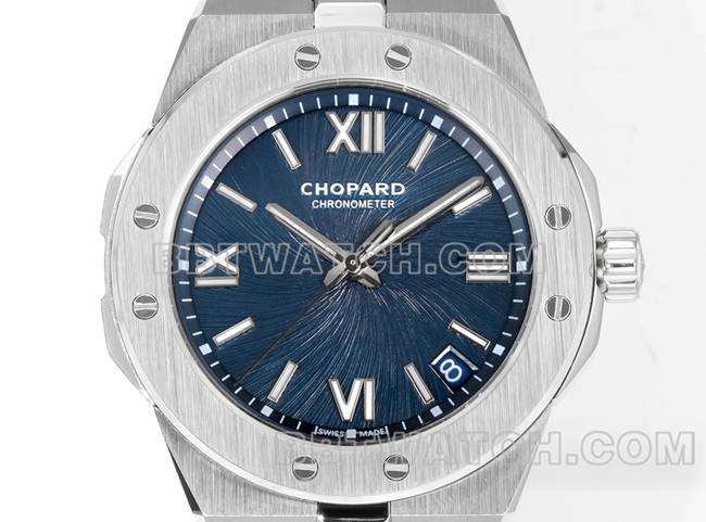 watch Xueshan Aoyi GH factory Chopardblue dial41mmfront live photo