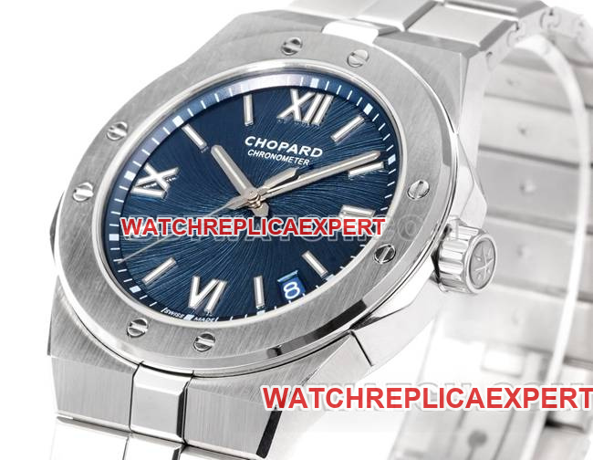 watch Xueshan Aoyi GH factory Chopardblue dial41mmfront live photo