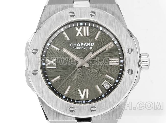 collectible watch GH factory Chopard snow mountain proud wing gray plate 41mmfront live photo