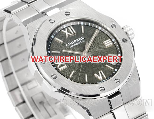 collectible watch GH factory Chopard snow mountain proud wing gray plate 41mmfront live photo