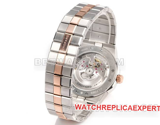 collectible watch GH factory Chopard snow mountain proud wing gray plate 41mm gold steel braceletfront live photobraceletlive photos