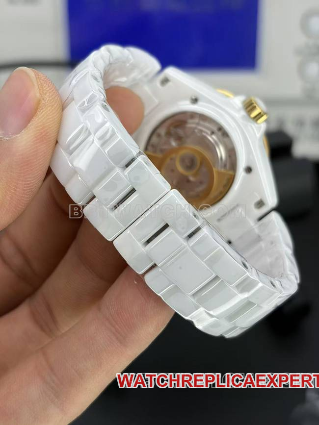 1:1replica watch ChanelBV factory white dial38mm mechanical braceletlive photos