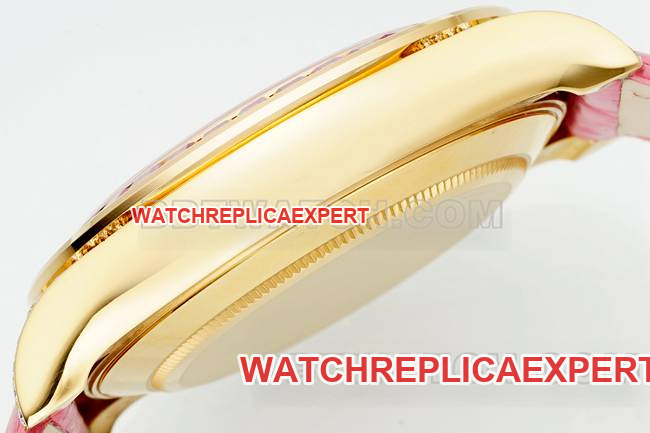 top-tier watch PPM factory DaytonaRolex pink plate moissanite diamond bezel126538TROside live photo