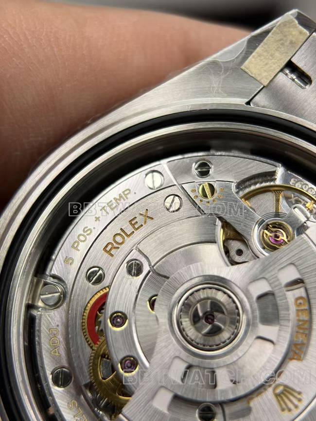collectible watch ERF factory log Rolexblack dial3235mechanical movementlive photos