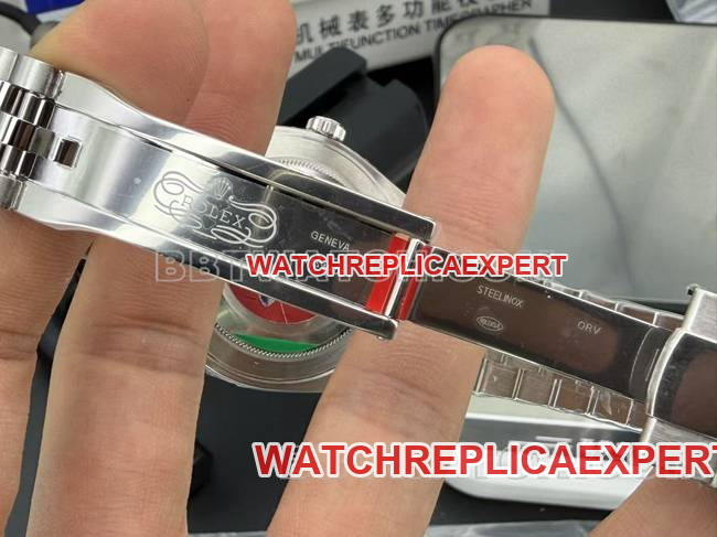 collectible watch ERF factory log Rolexblack dial3235 mechanical clasplive photos