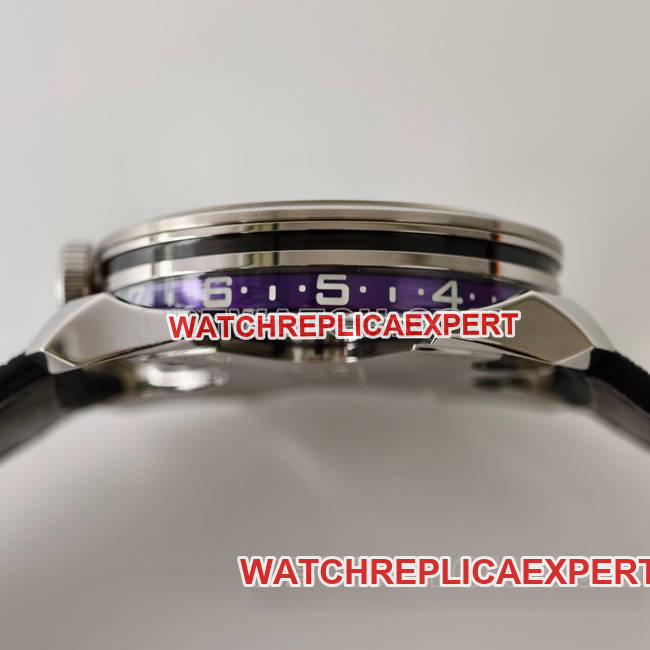1:1replica watch MB&F purple plate K1 factory mechanical rubber braceletside live photo