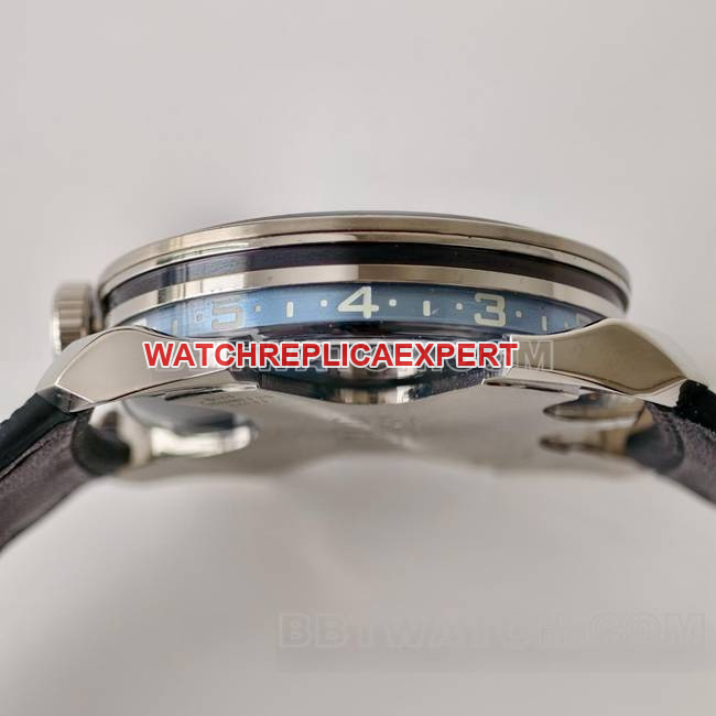 watch MB&Fblue dialK1 factory mechanical rubber braceletside live photo