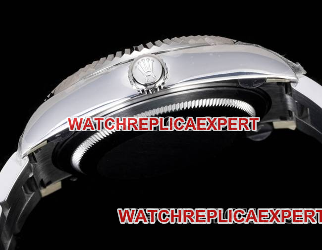 top-tier watch Navigator AR+ factory Rolexwhite dial mechanical side live photo