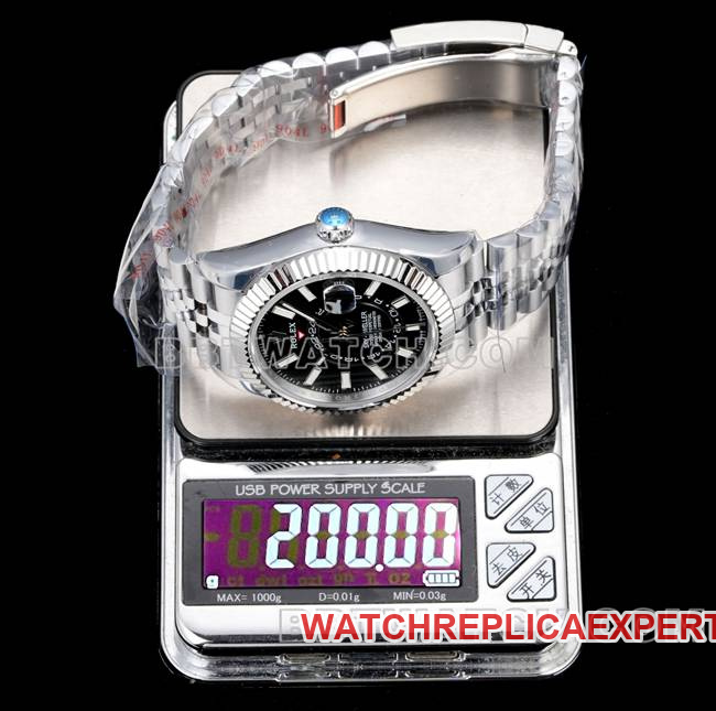 watch Navigator AR+ factory Rolexblack dial mechanical weight live photos